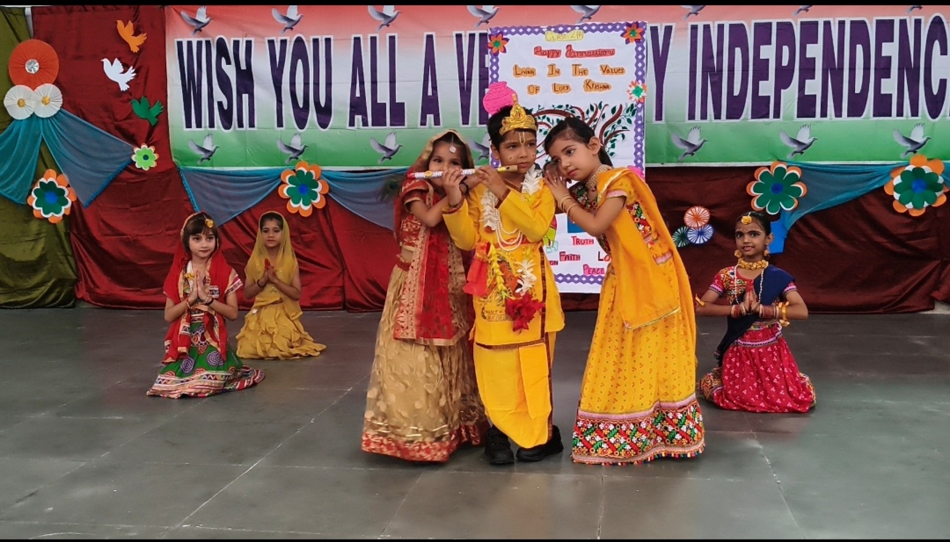 Krishana Janmashtami Day Celebration 2025